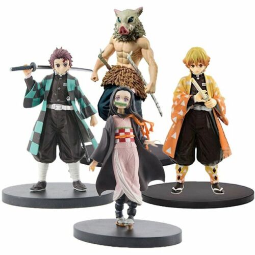 Demon Slayer Tanjirou Anime Action Figure 6.3" Kimetsu no Yaiba Kamado Kids Toy - Picture 1 of 8