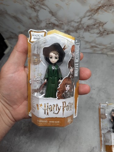 Minerva McGonagal & Neville Longbottom Magical Minis Figures - Picture 2 of 7