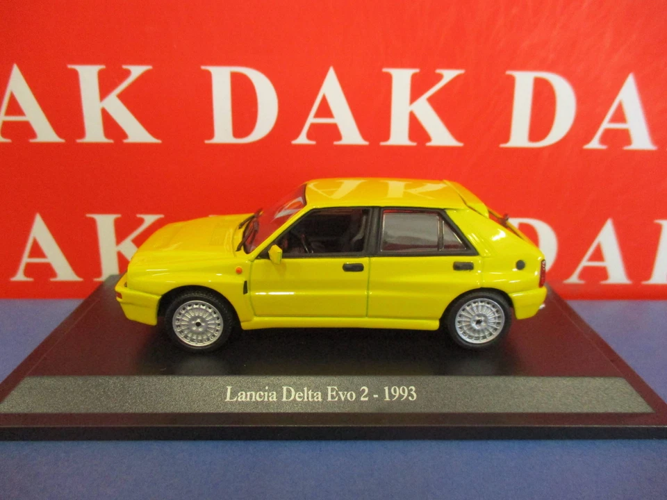 Die cast 1/43 Modellino Auto Lancia Delta EVO 2 1993 by Norev - Immagine 2 di 3