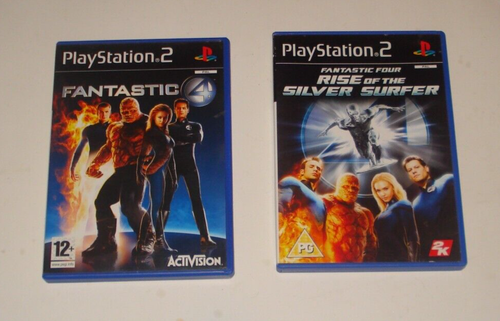 Fantastic Four PS2 Bundle - Playstation 2 Rise of the Silver Surfer PS3