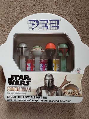 PEZ Star Wars The Mandalorian Gift Tin Set 4 Dispensers NIB | eBay
