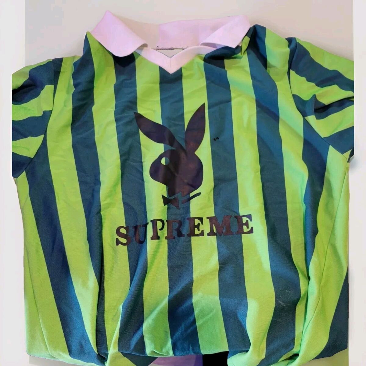 Supreme x Playboy Soccer Jersey SS18 Medium Green | eBay Supreme x Playboy Soccer Jersey SS18 Medium Green | eBay