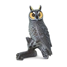 Safari Ltd. Wings of the World Birds -Long Eared Owl - Phthalate, Lead and BPA F