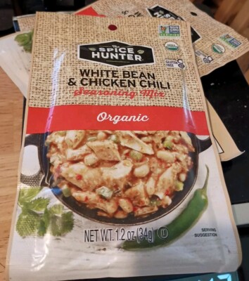 Spice Hunter White Bean Chicken Chili Seasoning Mix Organic