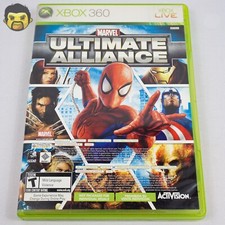 Marvel Ultimate Alliance Xbox 360 CIB Forza Motorsport 2 Complete w/ Manual H