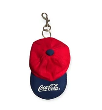 COCA COLA HAT vintage R.G.A. mini coin purse Red Blue