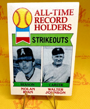 1979 Topps Nolan Ryan #417 Record Breaker HOF Angels Astros Rangers GOAT