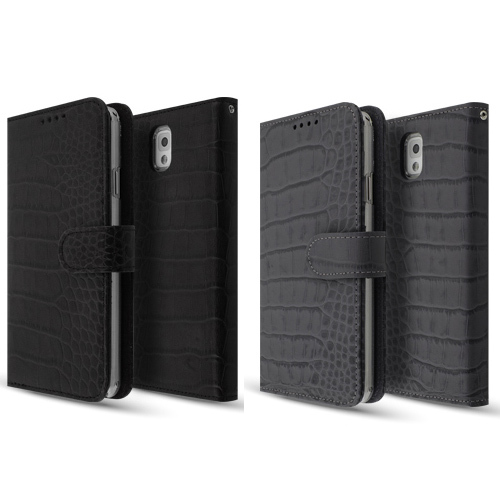 Genuine Leather Wild Croco Diary Case iPhone 6/6S Case iPhone 6/6S Plus Case - Picture 9 of 9
