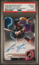 2023 Bowman'S Best Best Of 2023 Autographs #B23AT Ambioris Tavarez PSA 9