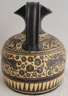 VINTAGE COPY MUSEO CORINTHIAN OINOCHOES HAND PAINTED GREECE JUG PITCHER — photo 4