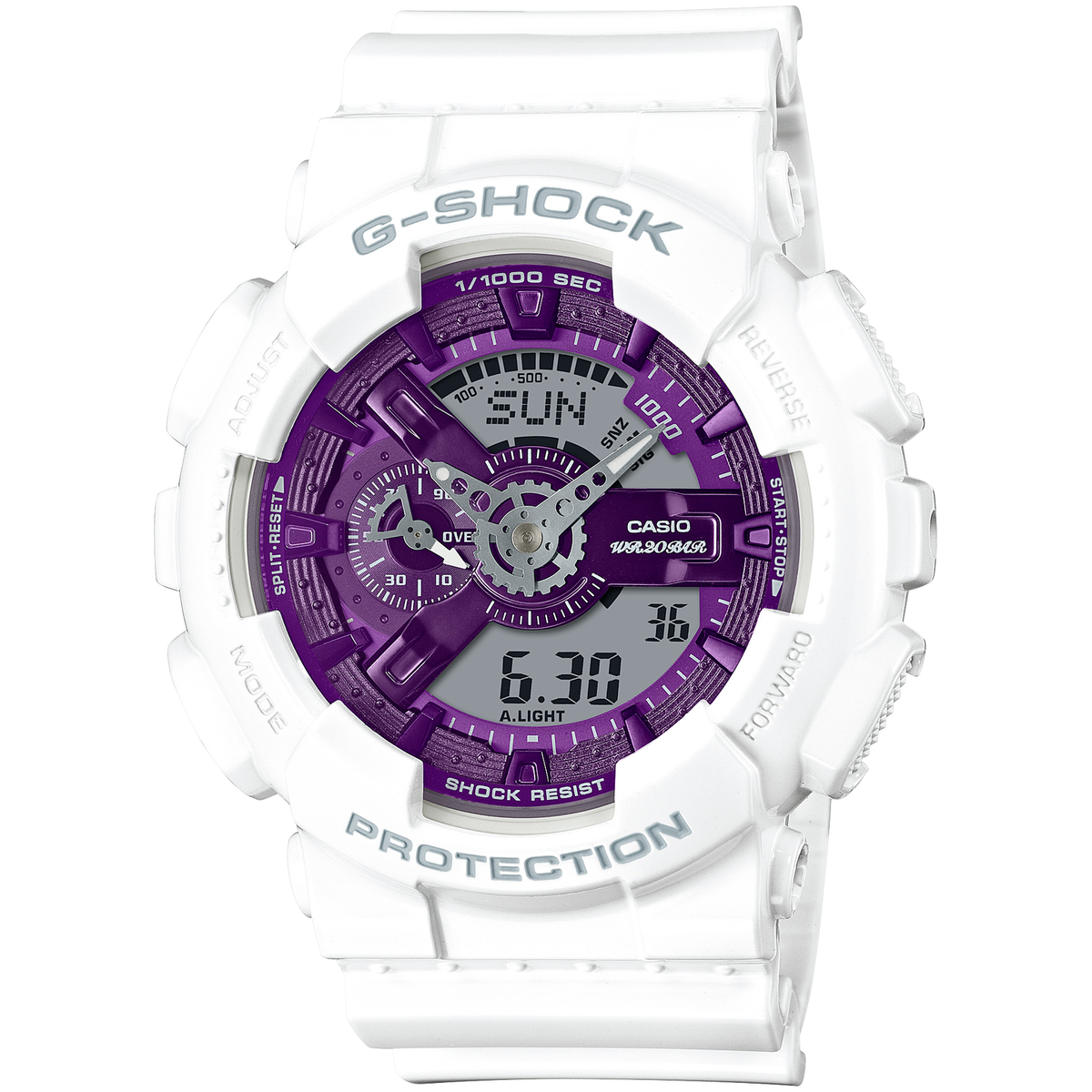値下げ 美品 希少 レアカラー G-SHOCK パープル GA-110WS CASIO G-SHOCK GA-110WS-7AJF PRECIOUS HEART SELECTION 2023