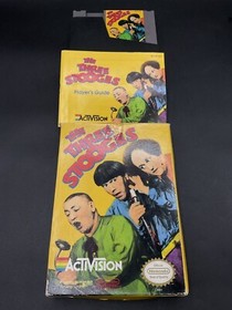 The Three Stooges (Nintendo, NES, 1987) CIB Tested Working Complete In Box