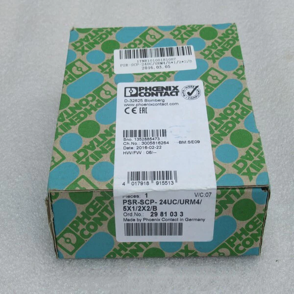 1PC NEW Phoenix Contact PSR-SCP-24UC/URM4/5X1/2X2/B Extension Module 2981033