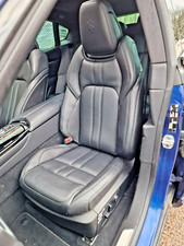 MASERATI LEVANTE FRONT LEATHER AND ELECTRIC SEAT 2020 GRANSPORT PASSENGER SIDE