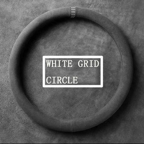 Steering Wheel Cover, Ultra-thin, Non-slip, D-shaped Round, Breathable, Sweat-ab - 第 5/18 張圖片