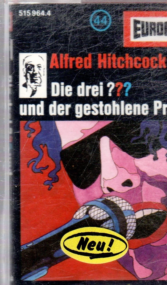 DIE DREI ??? - HITCHCOCK-LOGO(klein) Kassetten (MCs) zum Aussuchen - gut..[]08 - Bild 1 von 1