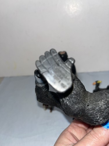 LOT 6 VTG 1987 King Kong Action Figure Gorilla PVC Baboon Safari Chimpanzee *J7 - Picture 9 of 9