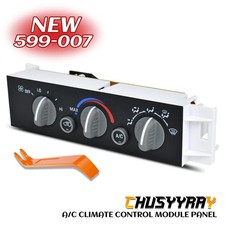 A/C Heater Control Panel Climate Control Module Without Without Window Switch