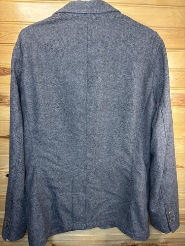 Polo Ralph Lauren Herringbone Grey Jacket Blazer Sport Coat 40R Modern Fit $448 - Picture 10 of 10