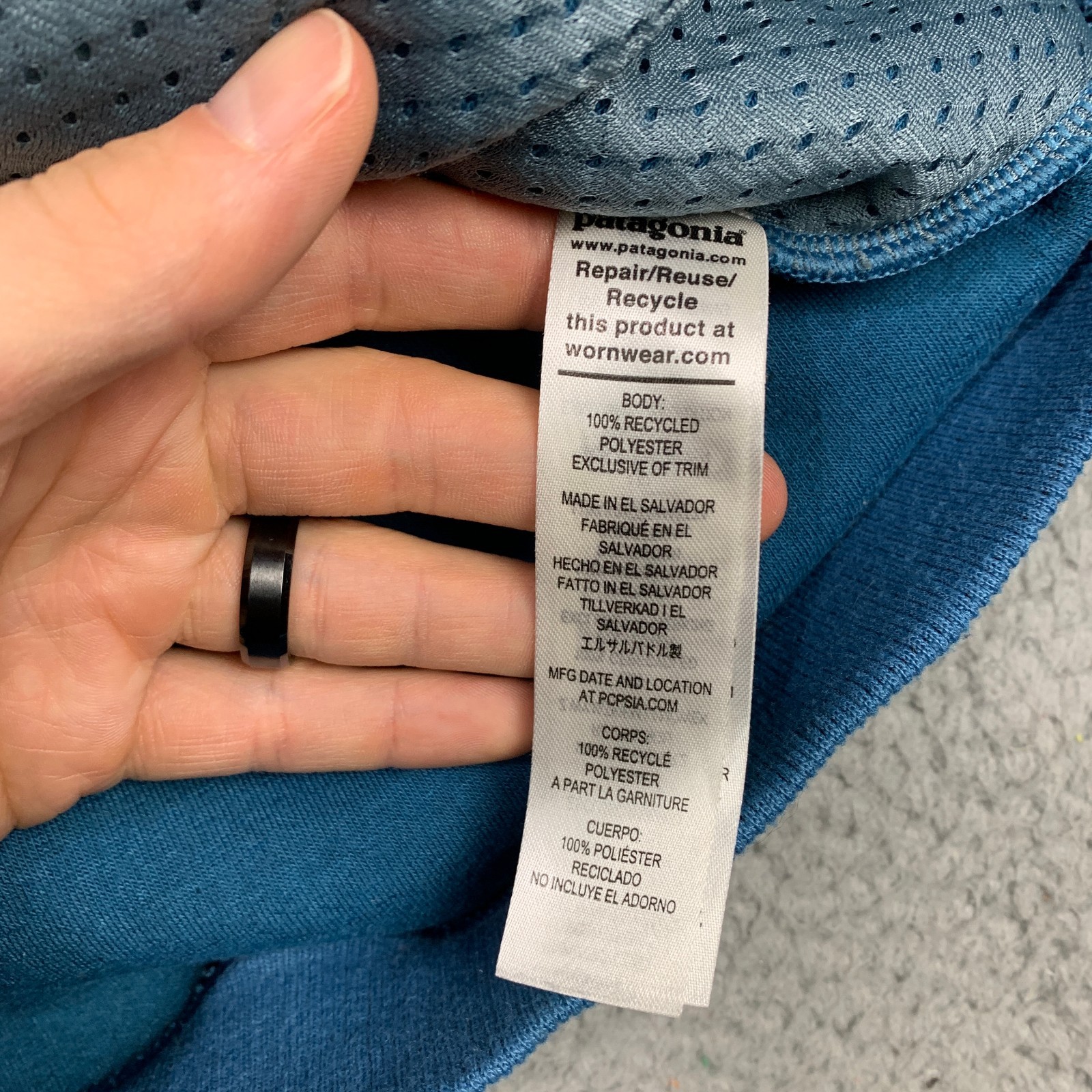 Patagonia Shearling Button Pullover Sweater Mens … - image 7