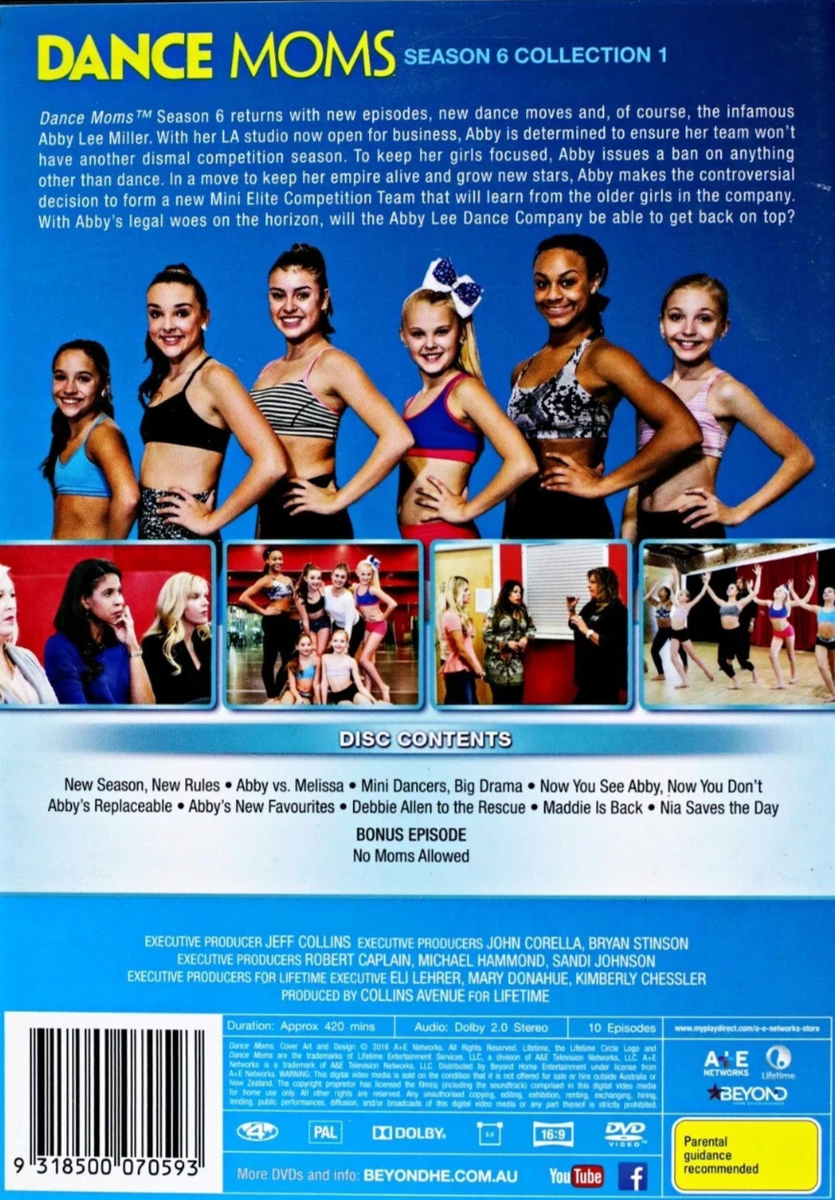 Buy Dance Moms : Season 6 : Collection 1 (DVD, 2016) online | eBay