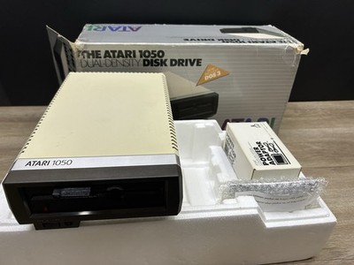 Atari 1050 Dual Density Floppy Disk Drive W/Original Box *UNTESTED*
