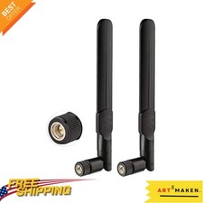 Omni-Directional 4G LTE Antenna 2-Pack - Boost Signal for Game Cameras  Routers