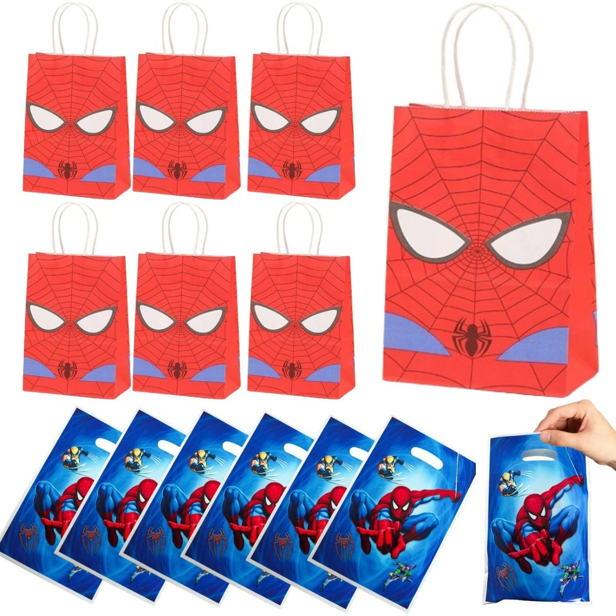 Spider-Man Crime Fighter Desenli Karton Tabak 8'li | Toyzz Shop