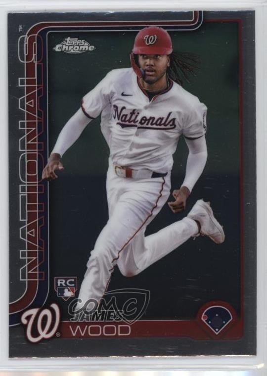 2025 Topps Chrome James Wood #132 1mo2