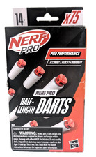 Nerf Pro Performance Half-Length Darts - 75 Darts - Brand New Sealed