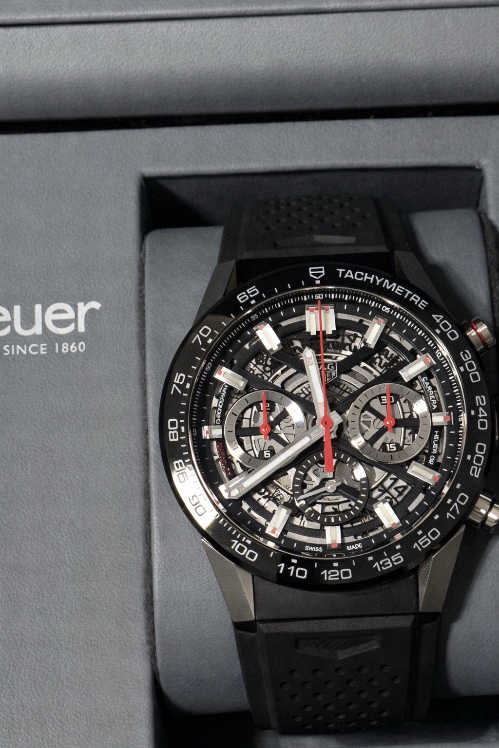 TAG Heuer Carrera Heuer 01 CBG2010 Automatic Chronograph – Skeleton Dial