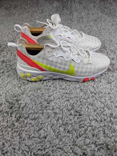 Scarpe da ginnastica Nike React taglia UK 8,5 scarpe da corsa sneakers EL213896GC - Foto 3 di 8