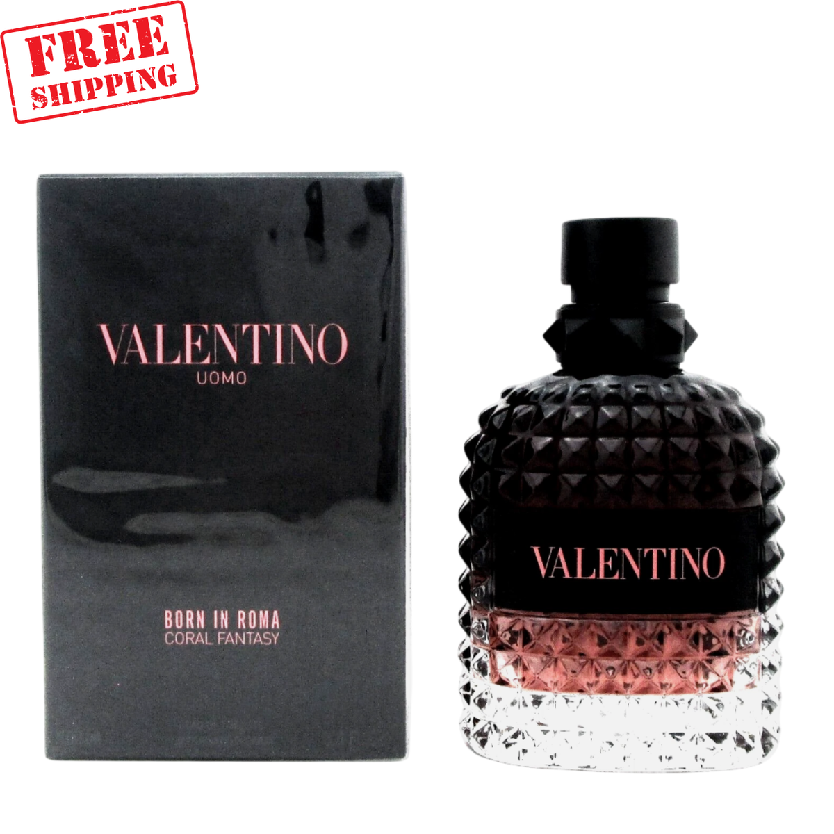 Valentino Uomo Born In Roma Coral Fantasy 3.4 oz. EDT Spray for