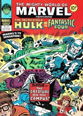Mighty World of Marvel #313 - Marvel / British - 1978
