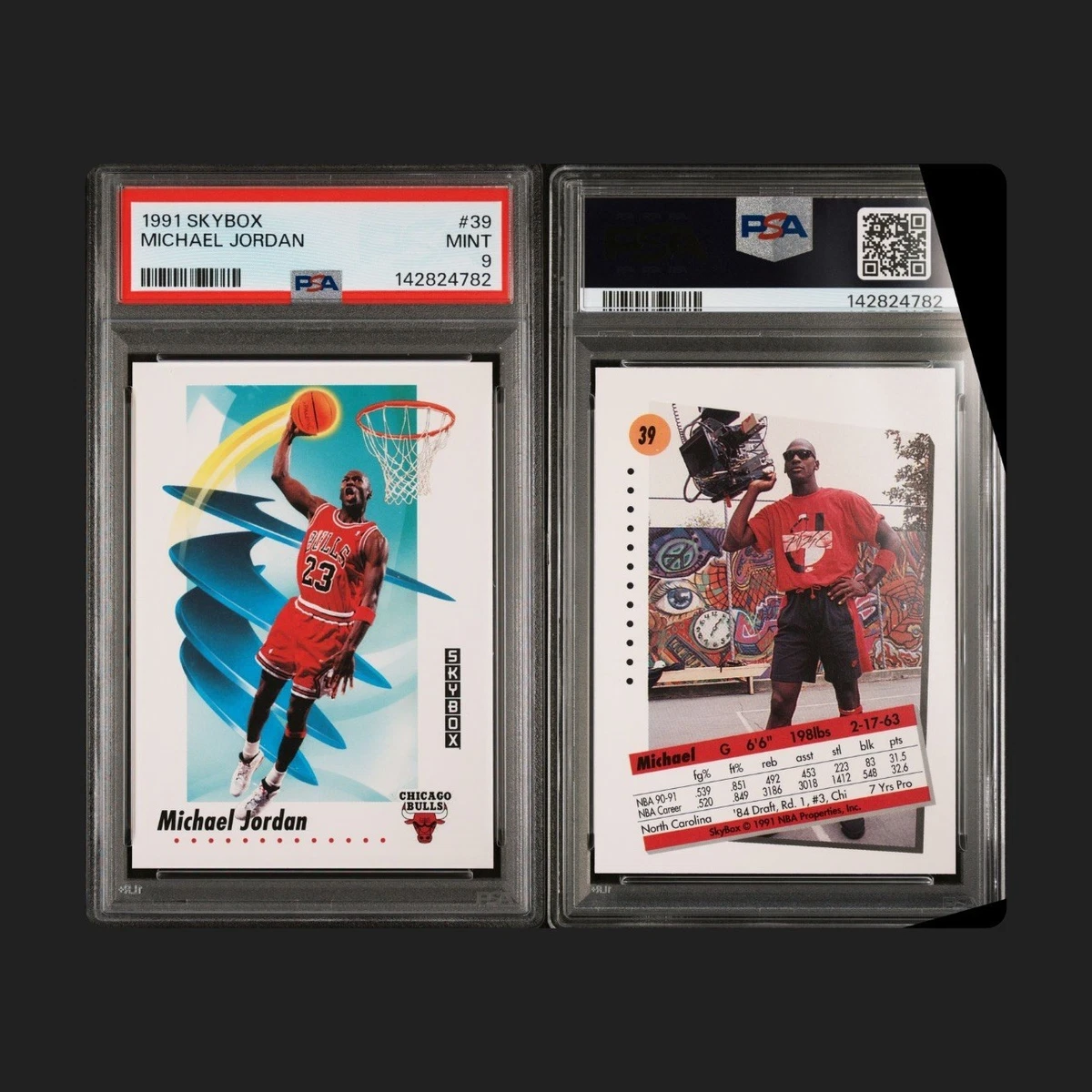 最安値 1991 Skybox マイケル ジォーダン PSA-9 Mint! SkyBox Michael Jordan 9 Graded Basketball Sports Trading Cards