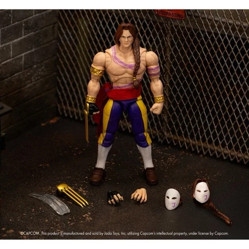 ULTRA STREET FIGHTER II: THE FINAL CHALLENGERS VEGA 6" FIGURE - JADA TOYS