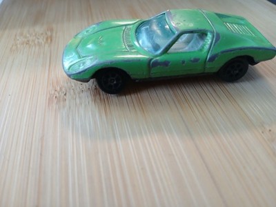 Yatming 1001 Lamborghini Miura yellow. Vintage. Hong Kong. DieCast. 1/64