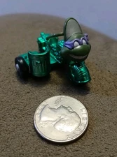 Teenage Mutant Ninja Turtle Mini Mutants Sidecar Don Metallic Motorcycle 1994