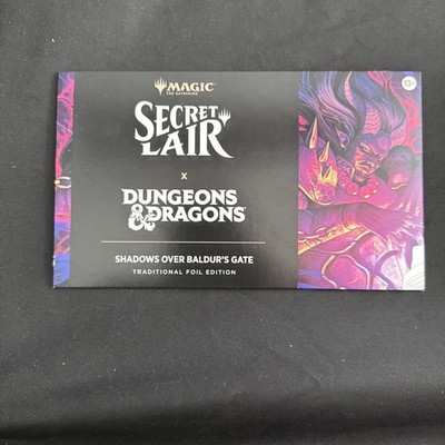 MTG Secret Lair x Dungeons & Dragons: Shadows Over Baldurs Gate Foil Sealed