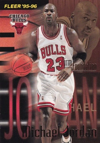 1995-96 Fleer - Michael Jordan #323