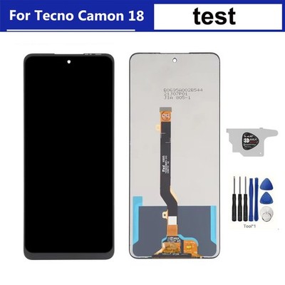 TFT LCD Display Screen Touch Digitizer Assembly For Tecno Camon 18/18 Pro/CH6