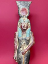 Rare Ancient Egyptian Antiquities Statue of Goddess Hathor God Heaven & Love BC
