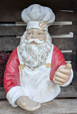   Großer Weihnachtsmann als Flaschenhalter Weihnachten Clayre & Eef  