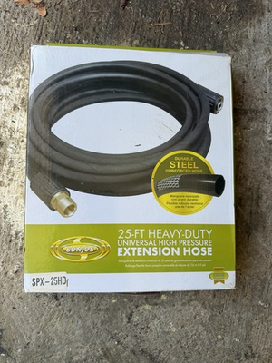 #ad Sun Joe SPX 25HD 25 ft Heavy Duty Reinforced Universal Pressure Washer Hose $27.29