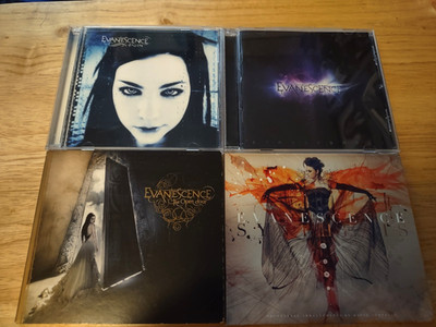 Evanescence 4 CD Lot: See Photos & Description For Title Information - Tested