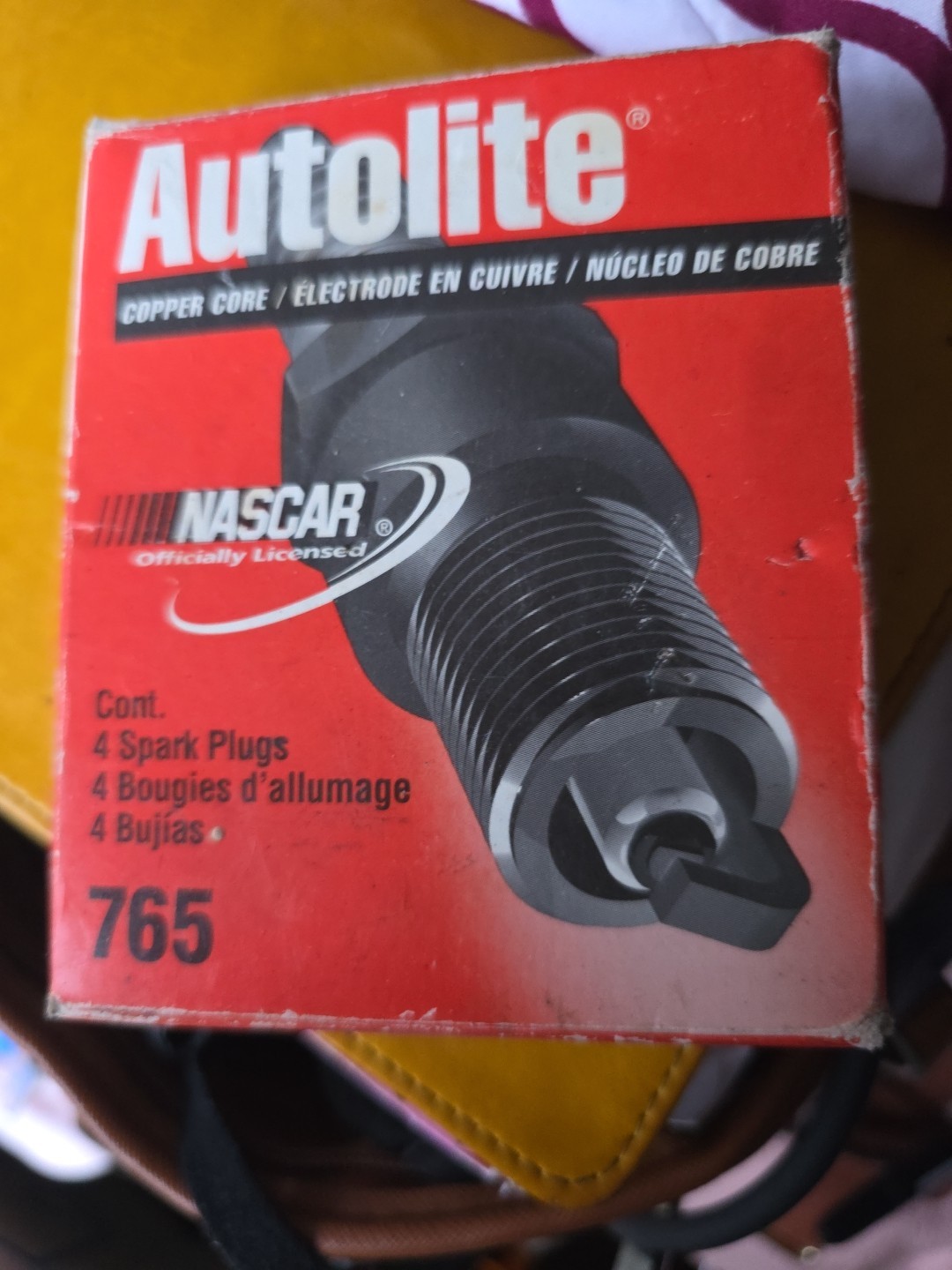 NEW Autolite 765 Nascar Performance Copper Core Spark Plugs 4 Pack