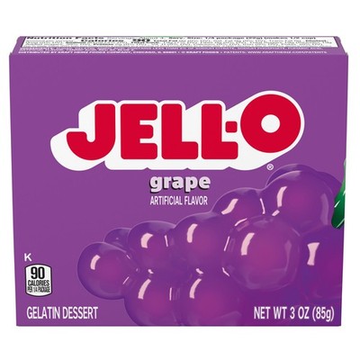Jell-O Grape Gelatin Dessert Wackelpudding 85g | USA Amerika Import