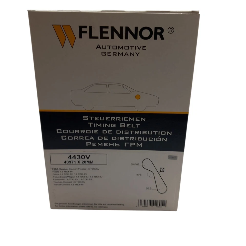 Kit Distribuzione Compatibile Per Ford C-MAX (DM2) 1.8 TDCi 85KW-115CV - Immagine 2 di 4