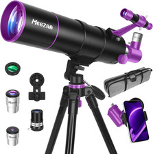 Telescope, Telescope for Adults High Powered, 90Mm Aperture 550Mm Portable Profe