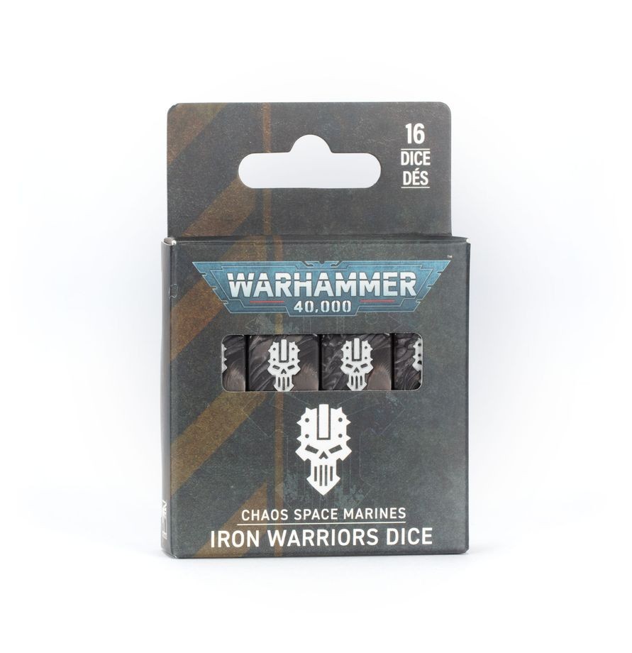 Warhammer 40k Chaos Space Marines Iron Warriors Dice 8290₽